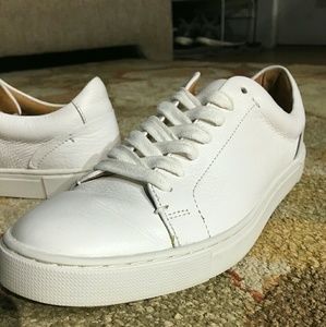 frye white shoes